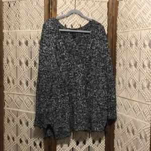 Heathers Black and Grey Sweater
